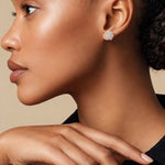 FLORA MOISSANITE STUDS