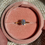 1.4ct moissanite ring / diamond ring / anillo personalizado / anillo compromiso engagement ring / personalised ring diamant bague fiancelle / engagement ring 