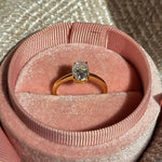 1.4ct moissanite ring / diamond ring / anillo personalizado / anillo compromiso engagement ring / personalised ring diamant bague fiancelle / engagement ring 