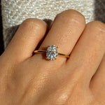 1.4ct moissanite ring / diamond ring / anillo personalizado / anillo compromiso engagement ring / personalised ring diamant bague fiancelle / engagement ring 