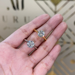 1.5ct moissanite diamond eternity ring / engagement ring 1.5ct / bague fiancelle éternité / anillo éternité 1.5ct moissanita anillio diamante anillo de compromiso