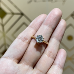 1.5ct moissanite diamond eternity ring / engagement ring 1.5ct / bague fiancelle éternité / anillo éternité 1.5ct moissanita anillio diamante anillo de compromiso