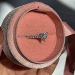 1ct heart cut moissanite ring engagement ring promise ring / anillo de compromiso  anillo de promesa diamante anillo diamante corazon moissanita de corazon / bague amour bague coeur diamant diamond