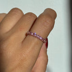 BAGUE OVALE EN CZ S925