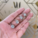 2ct moissanite ring diamond / anillo compromiso 2 quilates anillo compromiso / anillo personalizado / bague fiancelle