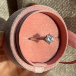 2ct moissanite ring diamond / anillo compromiso 2 quilates anillo compromiso / anillo personalizado / bague fiancelle