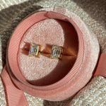 2ct studs  moissanite diamond diamantes moisanita / broqueles pouce boucle bride studs earrings mariee 