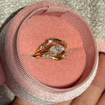 1CT MARQUISE MOISSANITE SET RING