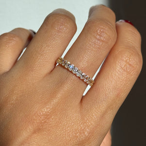 BAGUE OVALE EN CZ S925