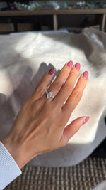 2CT MARQUISE CUT TRILOGY MOISSANITE RING