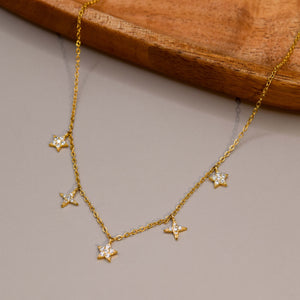 MULTI STARS NECKLACE