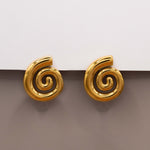 BOUCLES D'OREILLES SPIRALE (PRÊTES)