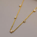 SKINNY PEARL NECKLACE