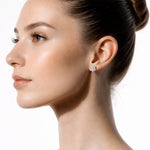 FLORA MOISSANITE STUDS