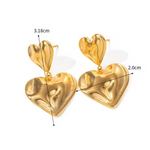 ARETES DUO HEART