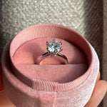 anillo 3ct moissanitas diamantes / anillo compromiso / engagement ring 3ct diamond