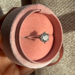 anillo 3ct moissanitas diamantes / anillo compromiso / engagement ring 3ct diamond bague fiancelle diamant 