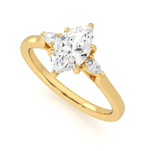 Anillo de compromiso corte marquise 2ct