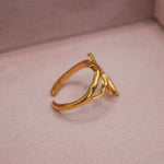 anillo de coral acero inoxidable / corail ring / coralil bague acier inoxydable/ mer bijoux summer jewelry