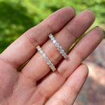 anillo diamantes redondos moissanitas churumbela diamantes moissanita wedding band moissanite diamond bague diamantes 