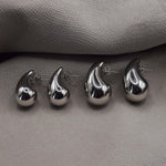 aretes de gota, aretes botella, aretes acero inoxidable , arete chic, arete de moda, joyeria de moda, accesorios, aretes de acero inoxidable, bisutería, joyeria mexicana