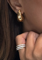 bottega earring golden