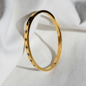 brazalete estrellas acero inoxidable