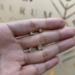 broquel de zirconias, aretes de zirconia, bisuteria, joyeria, aretes de baño de oro, bisutería, joyeria, joyeria mexicana