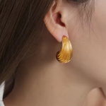 chunky earrings drop