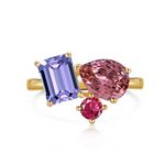 anillo con zirconia, anillo de zirconias, anillo ajustable con zirconias, anillos de baño de oro, joyeria de moda, joyeria mexicana, anillo plata, anillo lata 925, joyeria plata cluster anilo