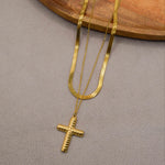 collar cruz acero inoxidable, collar cristo / croix collier / collier acier inoxydable / cross necklace collar cruz acero inoxidable, collar cristo / croix collier / collier acier inoxydable / cross necklace / collier chaine en acier inoxydable, chain necklace ein stainless steel