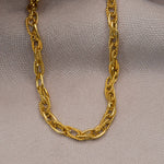 collar de cadena multi eslabón chunky, cadena chic de acero inoxidable , joyería de acero inoxidable, joyería mexicana, joyería 