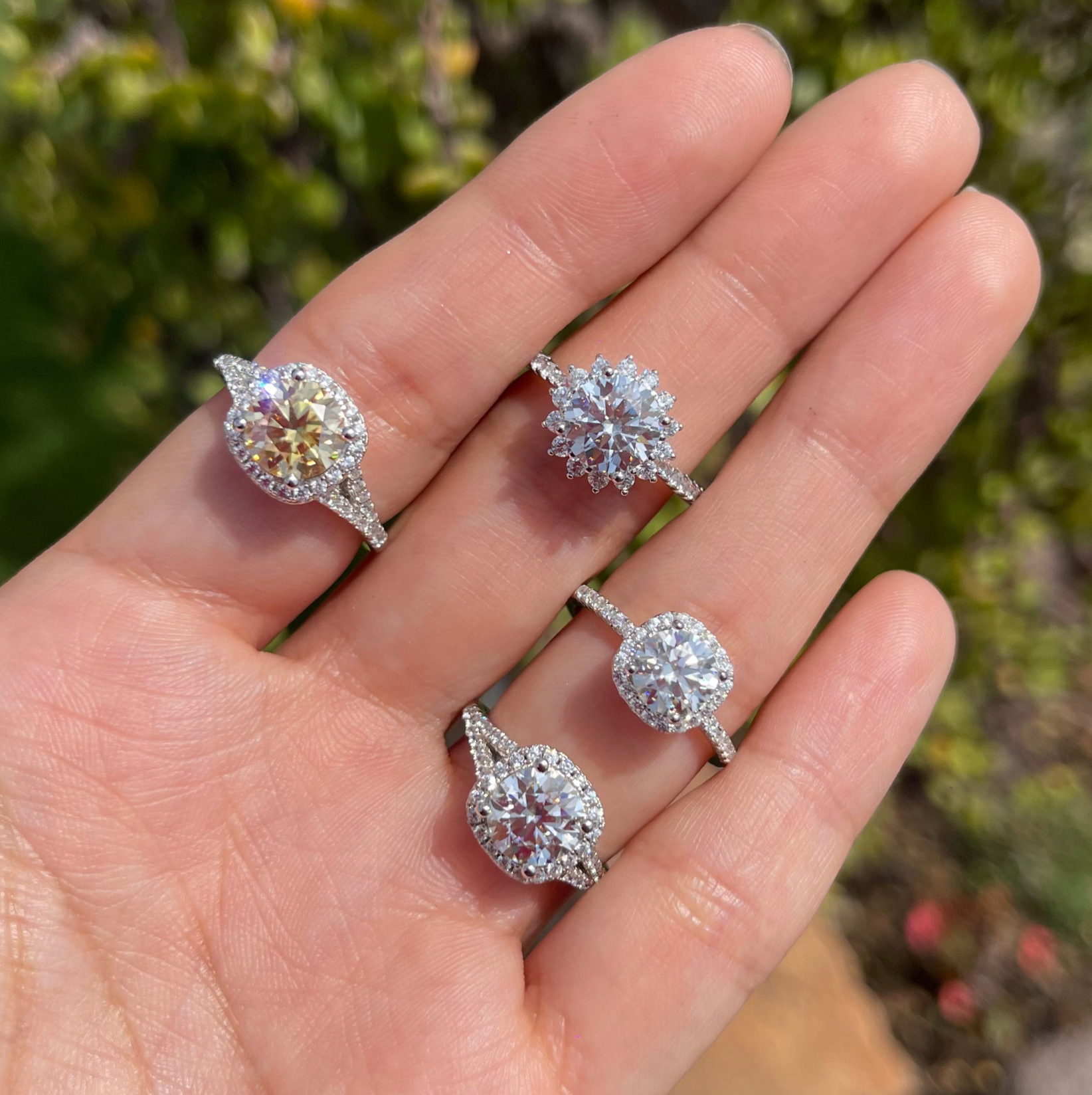 diamond moisante rings