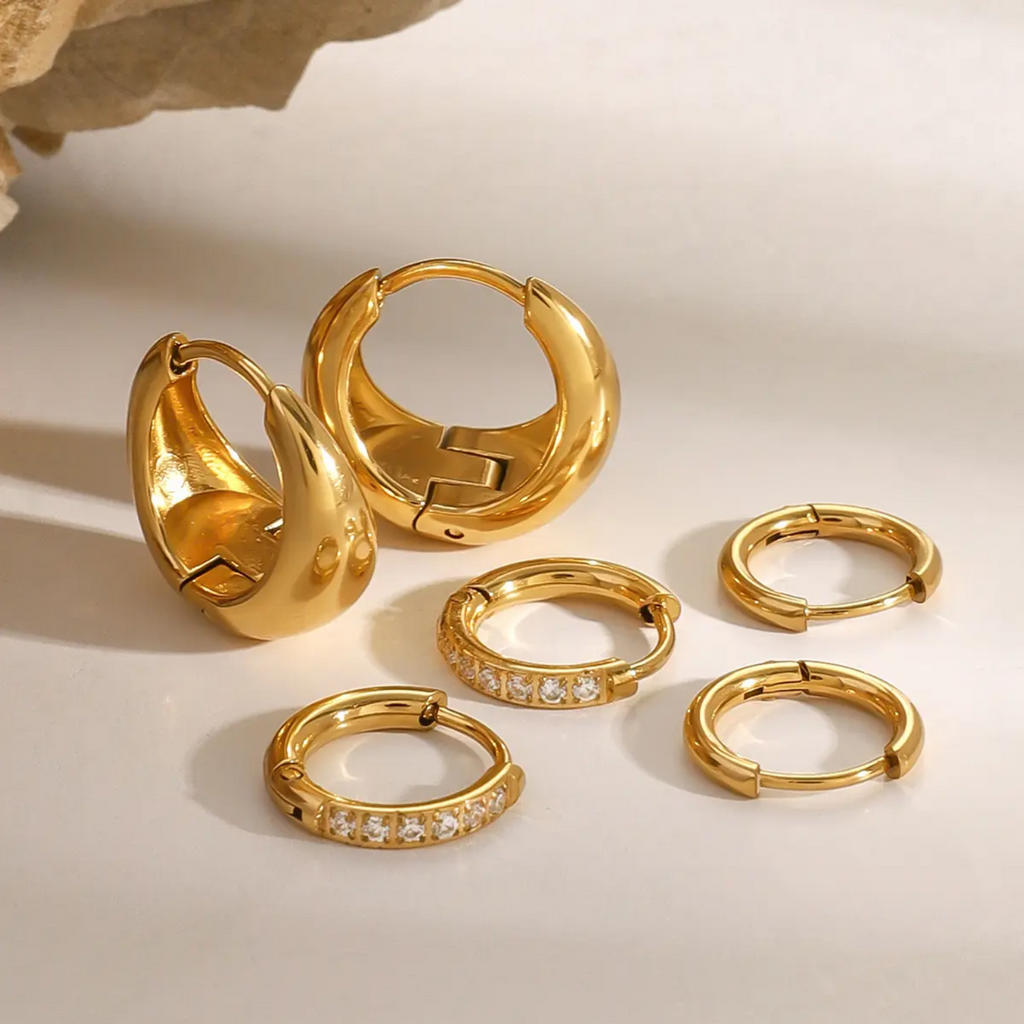 hoops set en acero inoxidable
