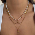 layered stellar necklace 