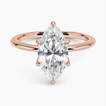marquise cut diamond engagement ring / anillo de compromiso corte marquis 2ct / bague fiancelle diamant / diamond diamante