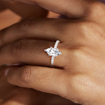 marquise diamond moissanite marquise / diamante marquis moissanita / bague fiancelle bague diamant / engagement ring / anillo de compromiso