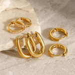 mini hoops set piercings