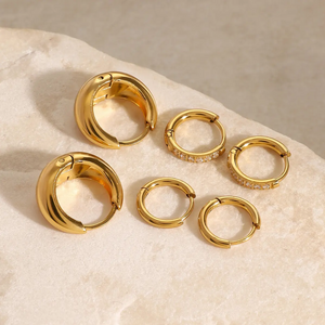 mini hoops set stainless steel
