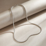moissanite tennis necklace / collar tennis moissanita / collier diamant / diamond necklace