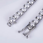 moissanite tennis necklace / collar tennis moissanita / collier diamant / diamond necklace