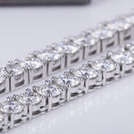 moissanite tennis necklace / collar tennis moissanita / collier diamant / diamond necklace