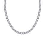 moissanite tennis necklace / collar tennis moissanita / collier diamant / diamond necklace