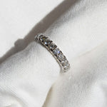 moissanite wedding band/ alianza matrimonio diamantes anillo de moissanita churumbela / engagement ring moissanite diamond / bague fiancee diamant
