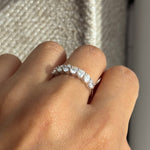 oval cut ring / churumbela oval / alianza diamantes ovales bague fiancelle / moissanite moissanitas churumbela