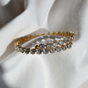 pulsera rigida con zirconias