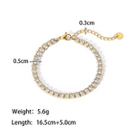Brazalete en acero inoxidable, pulsera zirconias, pulsera tennis, pulsera tenis, , pulsera de acero inoxidable, joyeria de plata, joyeria de eventos, joyeria de bodas, aretes hipoalergénicos, joyeria hipoalergénica,arete de moda, accesorios, joyeria de moda, bisutería, joyería mexicana, joyeria, joyeria trendy