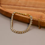 Brazalete en acero inoxidable, pulsera zirconias, pulsera tennis, pulsera tenis, , pulsera de acero inoxidable, joyeria de plata, joyeria de eventos, joyeria de bodas, aretes hipoalergénicos, joyeria hipoalergénica,arete de moda, accesorios, joyeria de moda, bisutería, joyería mexicana, joyeria, joyeria trendy