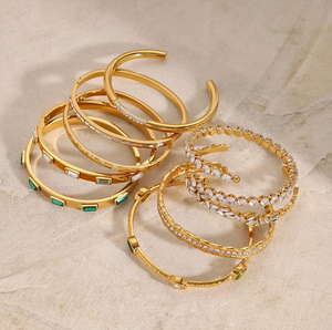 BRAZALETE CON CRISTALES