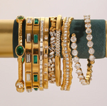 stainless steel bangles / Brazaletes en acero inoxidable